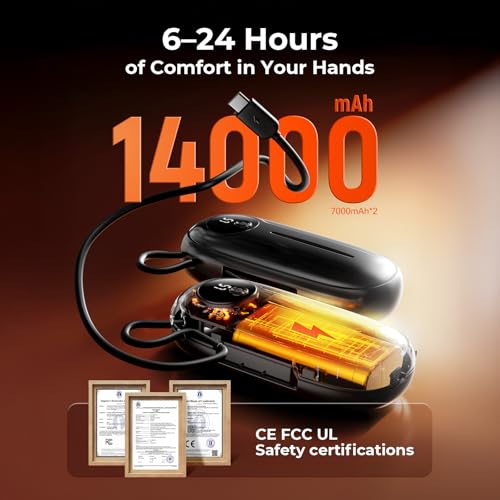 Rechargeable Hand Warmers 2 Pack H884881