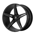 20x9 5x120 ET35 Gloss Black Milled Wheels A894