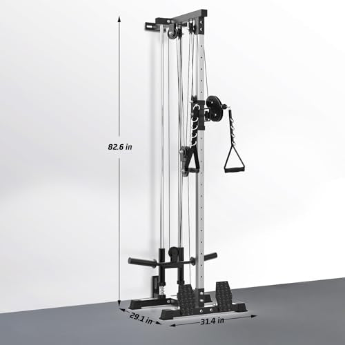 Wall Mount Cable Machine with 20 Positions K3235