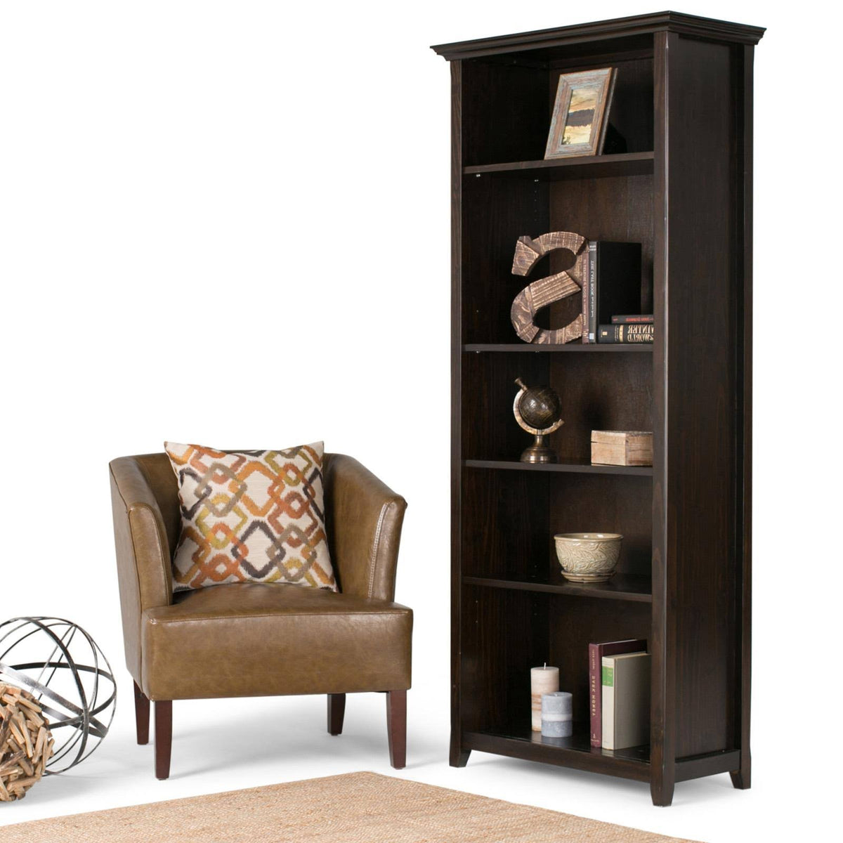 Pine Bookcase F5860