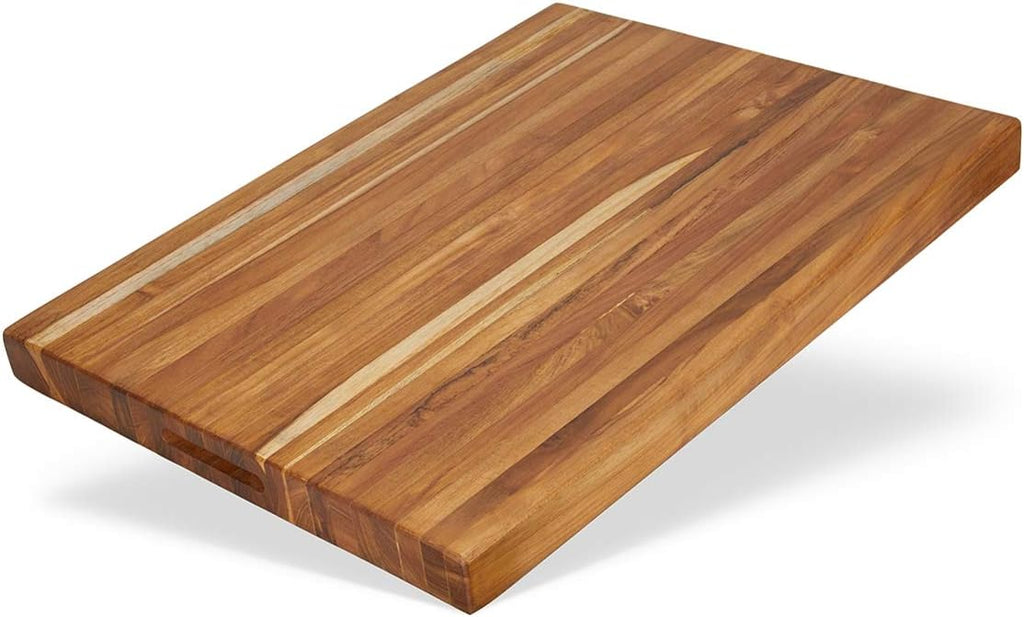 Extra-Large Teak Cutting Board with Hand Grip T7974