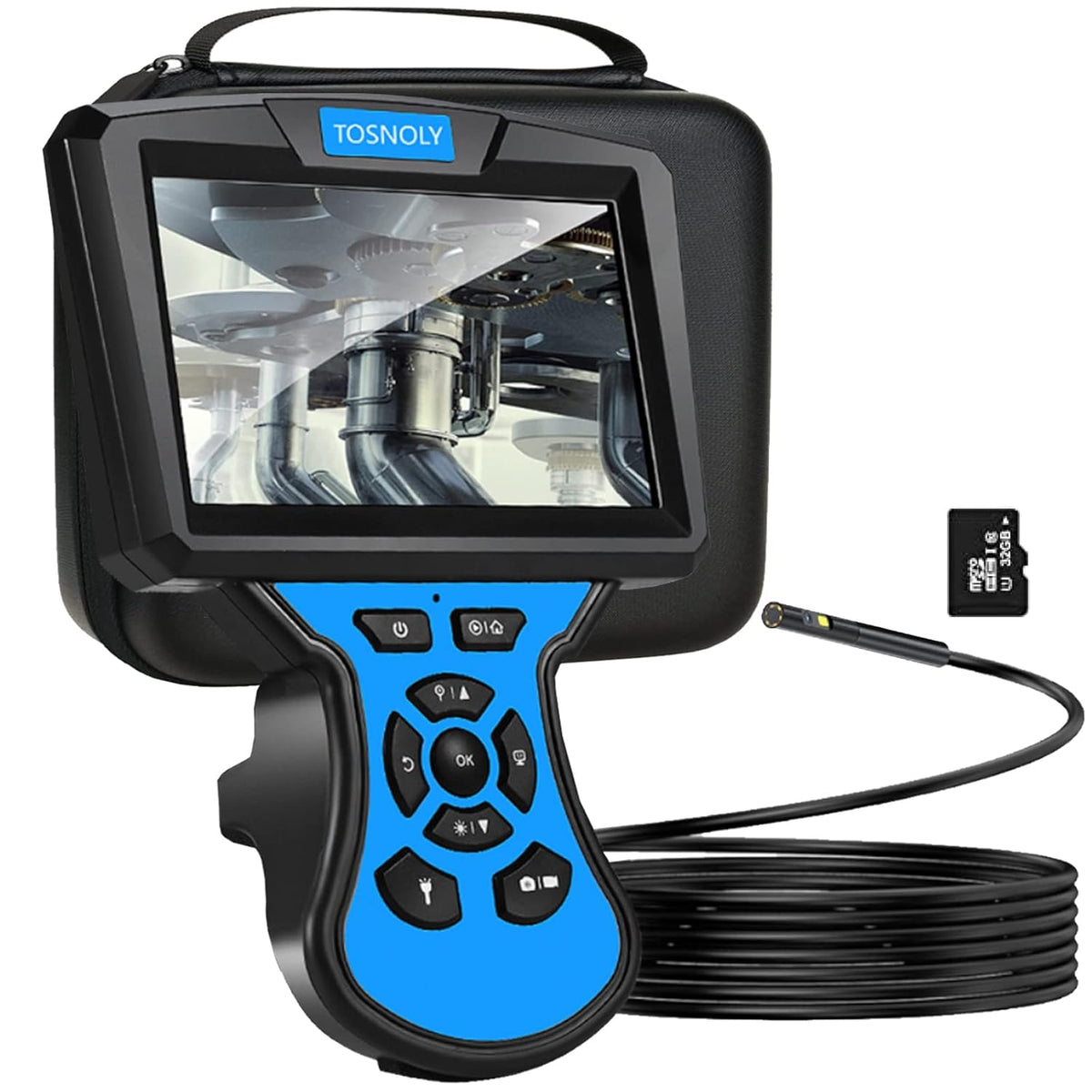 5mm Dual Lens Borescope Inspection Camera X7216