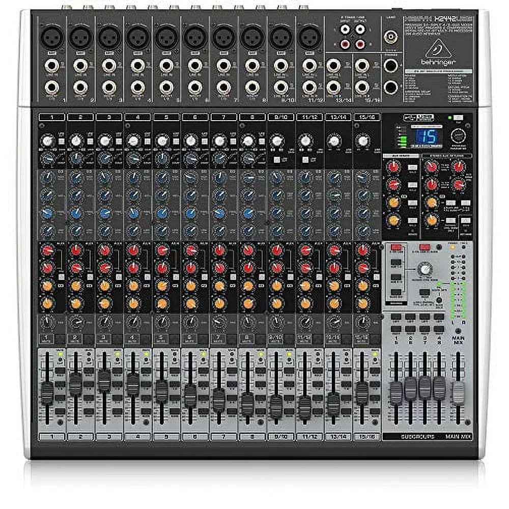 Analog Mixer 24 Channel 4 Bus USB Audio Interface D34858
