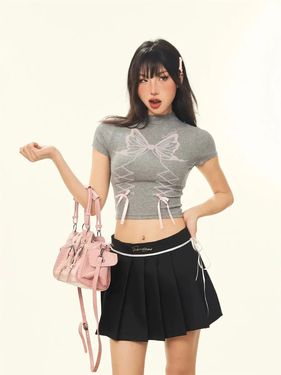 Ribbon Butterfly Shirts B629700