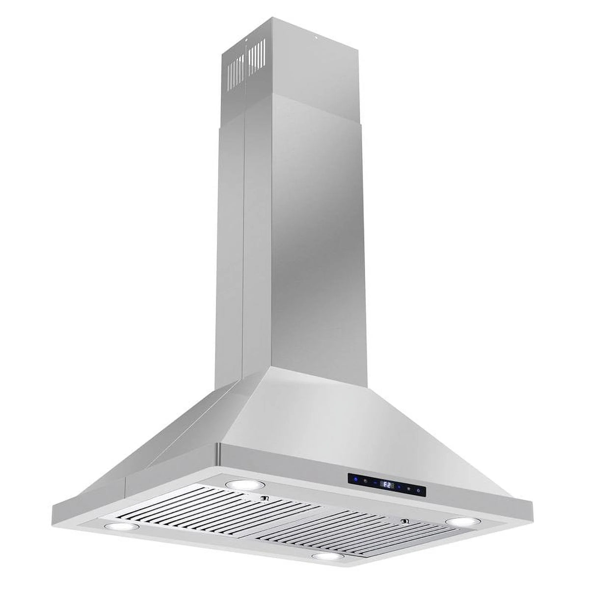 30" 380 CFM Ductless Island Range Hood in Stainless Steel C9807