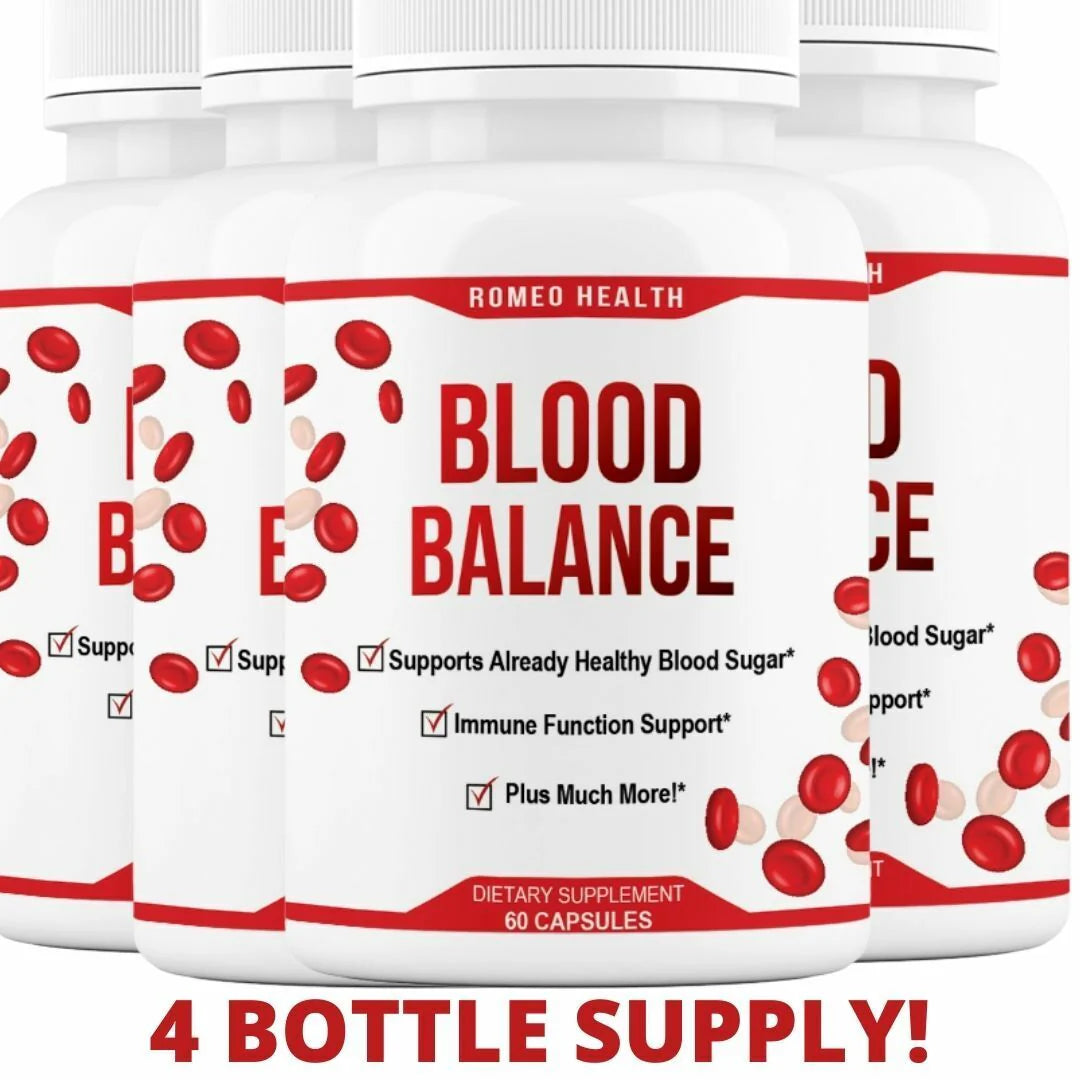 4 Pack Blood Sugar Support P89564