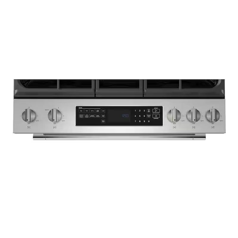 5 Burners Slide-In Gas Range Stainless Steel Q20265