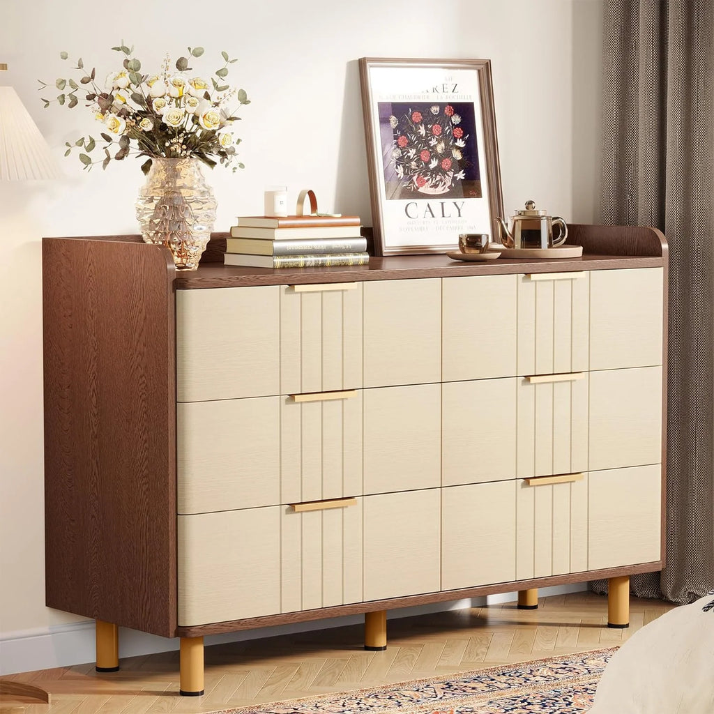 6 Drawer Wood Dresser L693