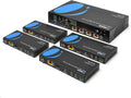 1x8 HDMI Extender Splitter HDBaseT 4K Over Single Cable CAT6/7 with IR Remote C896293