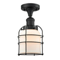 1 Light Semi-Flush Mount Matte V3964