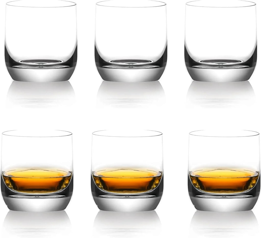 Crystal Double Old Fashioned Glasses Set Of 6 U2310