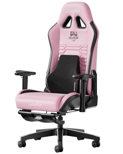 Purple PU Leather Gaming Chair with Footrest S40787