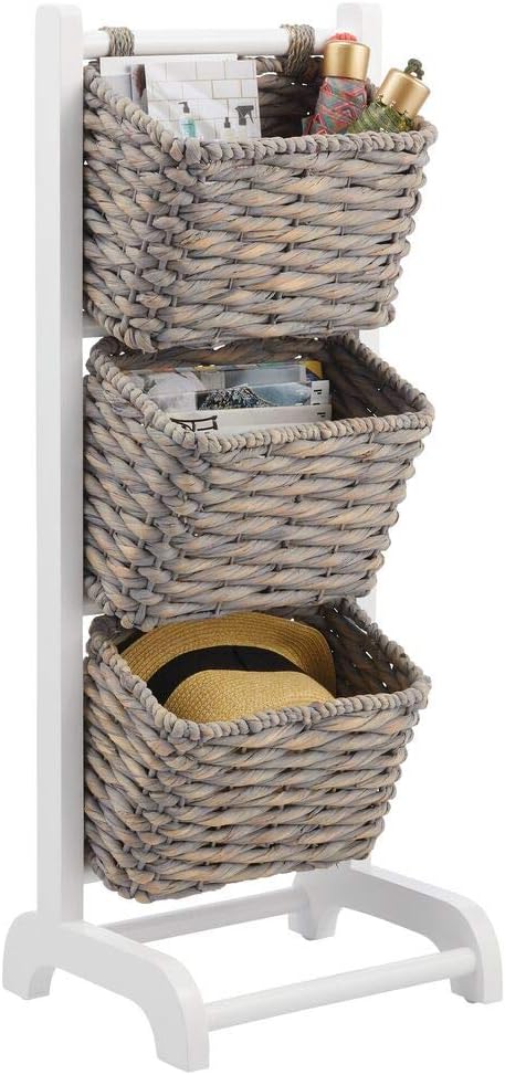3 Tier Standing Storage Basket Stand J1220