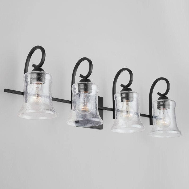 4 Light Brushed Nickel Vanity D878