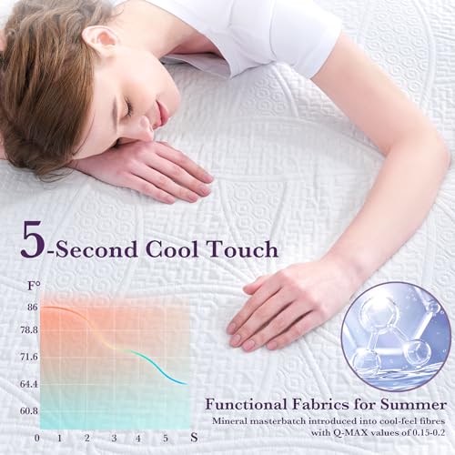 2 Inch Gel Memory Foam Mattress Topper Twin Size Y96582