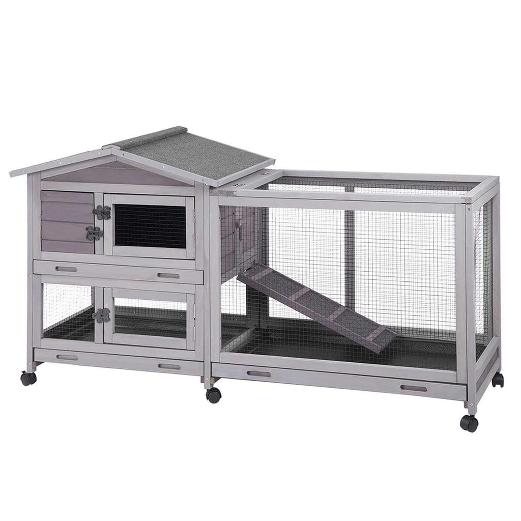 Rabbit Hutch with 3 Pull Out Tray T37589