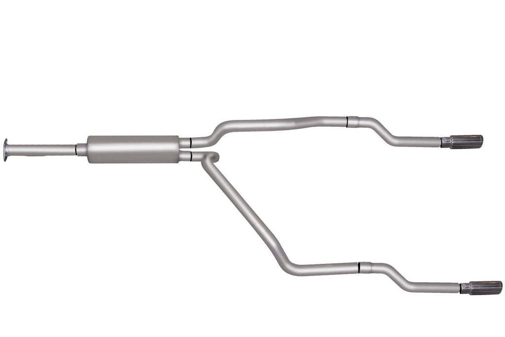 Black Cat-Back Dual Sport Exhaust System S250506
