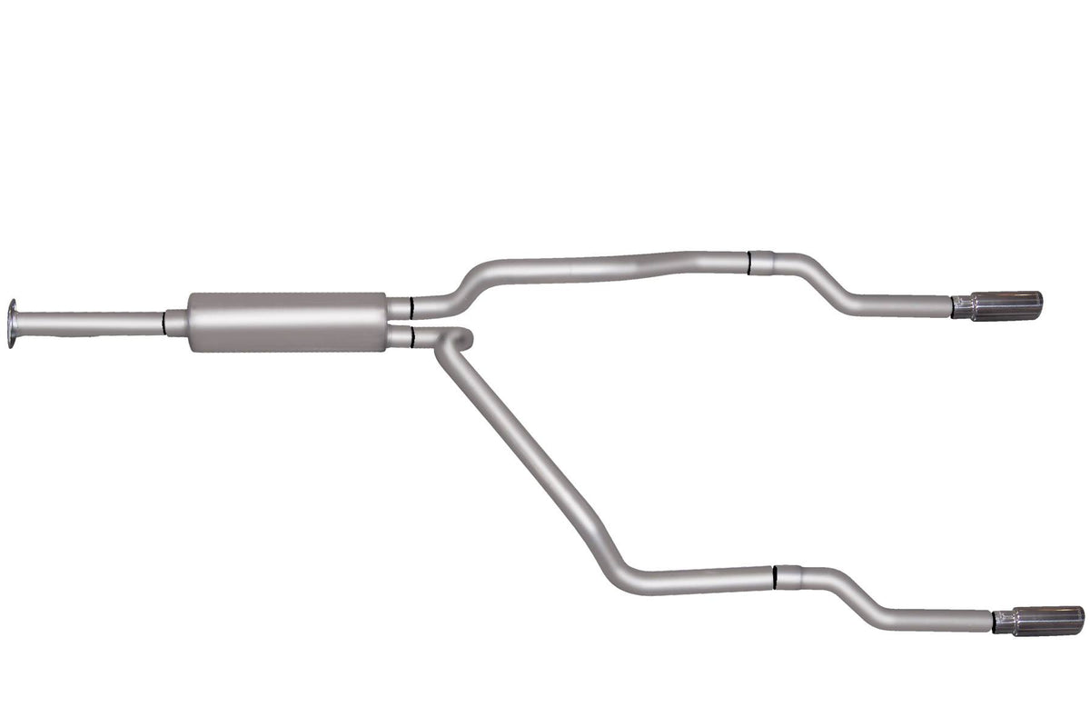 Black Cat-Back Dual Sport Exhaust System S250506