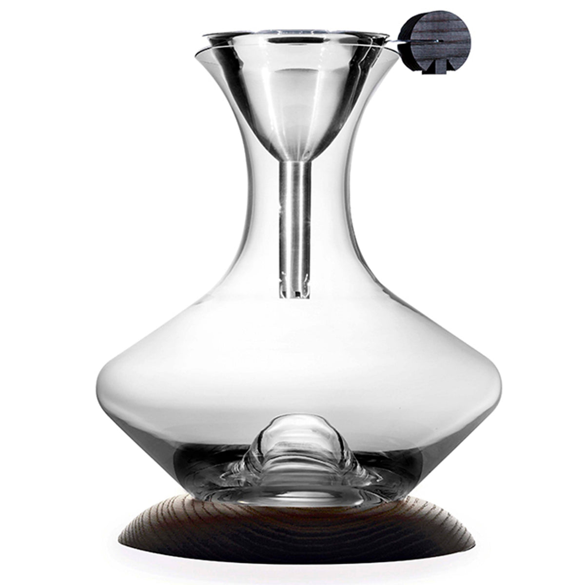 Decanter Set with Ashwood Base N196