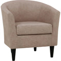 Dusty Rose Pink Fabric Club Chair F560