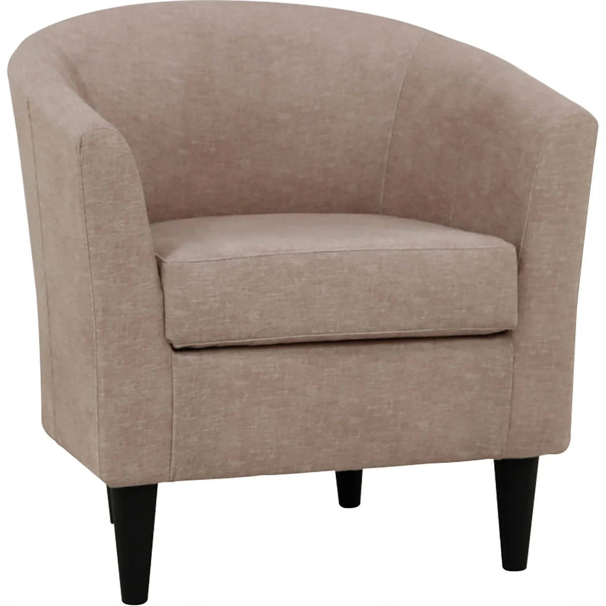 Dusty Rose Pink Fabric Club Chair F560