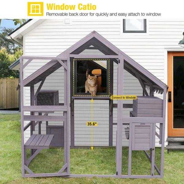 Outdoor Cat Run L1052