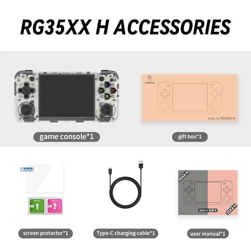 Retro Handheld Gaming Console with 64GTF Card F540