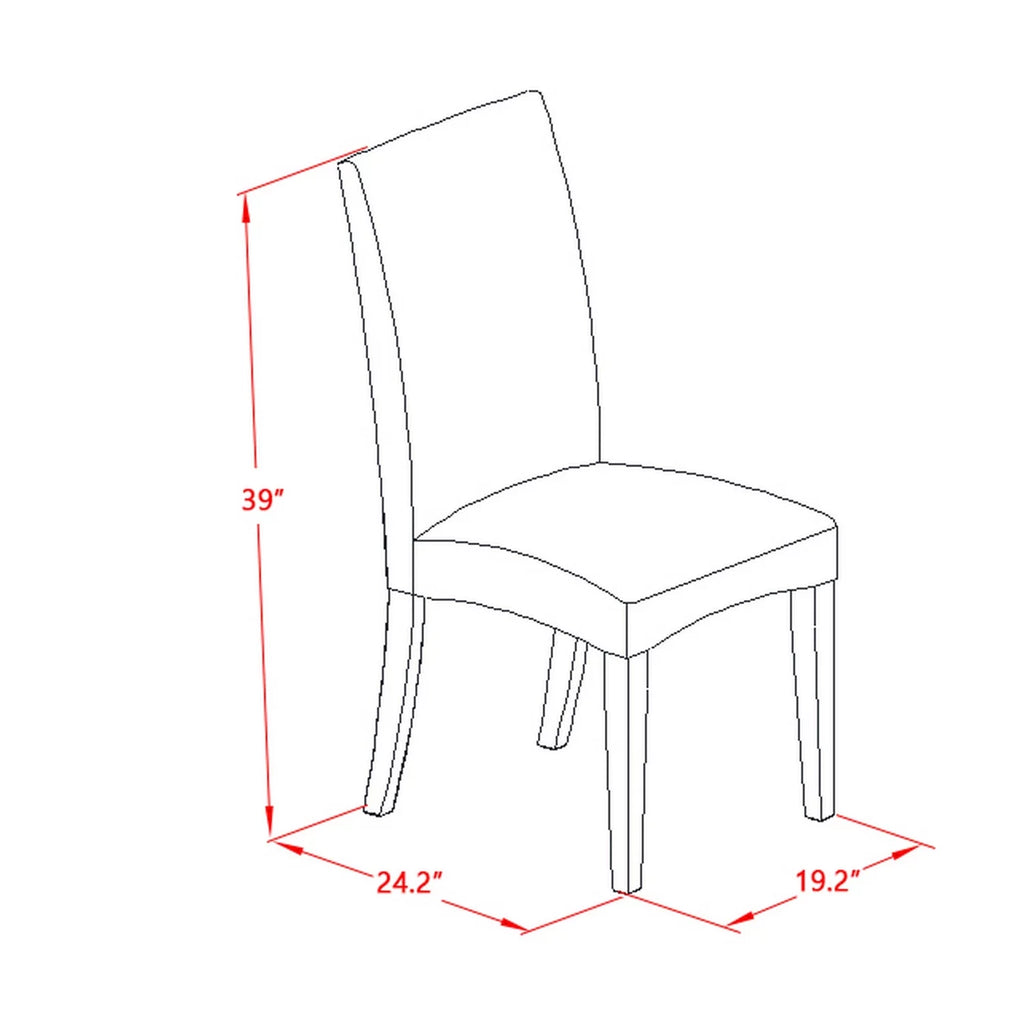 5 Piece Wood Dining Set W8837