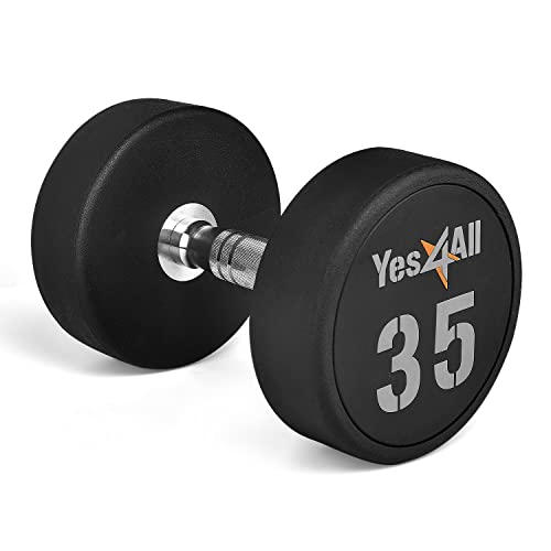 Urethane Dumbbell with Anti-Slip Knurled Handle N500289