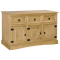 Solid Mexican Pinewood Sideboard S83801
