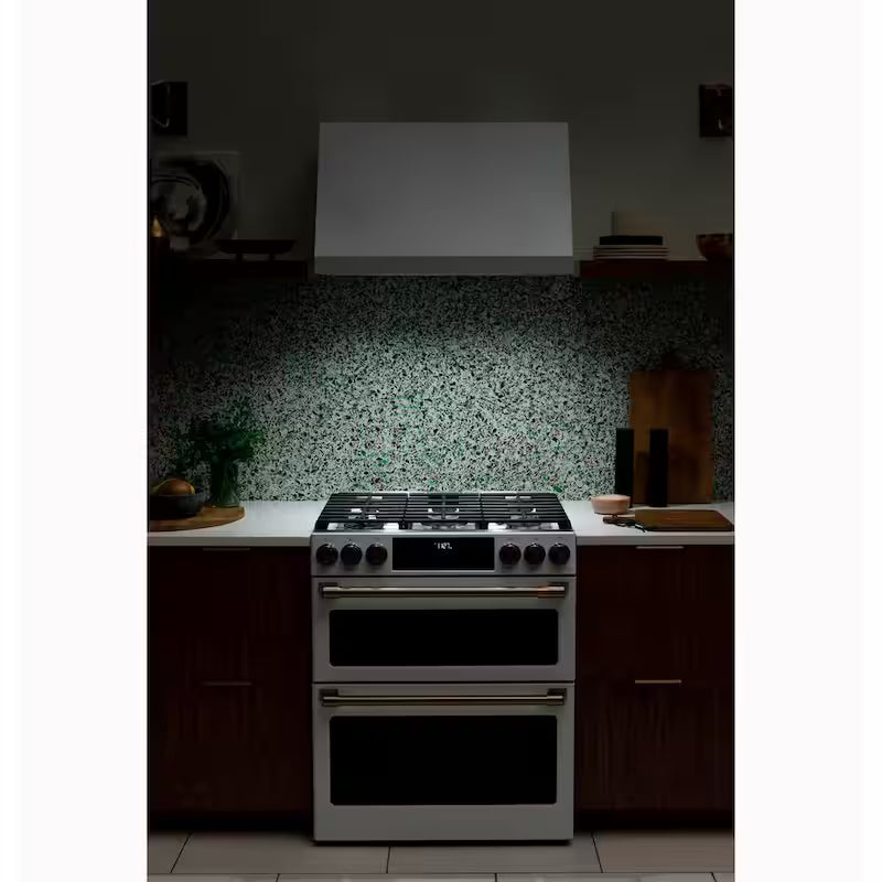 30 in. Wall Mount Range Hood with Light in Matte White X348007