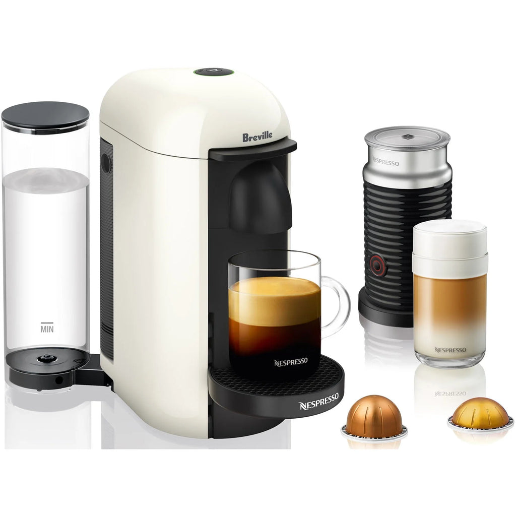 White Coffee and Espresso Maker with Milk Frother K586