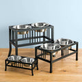 Double Raised Dog Bowl Q179