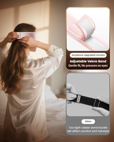 Pink Cordless Heated Eye Mask U98366