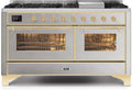 60 Dual Fuel Propane Gas Range Stainless Steel E254