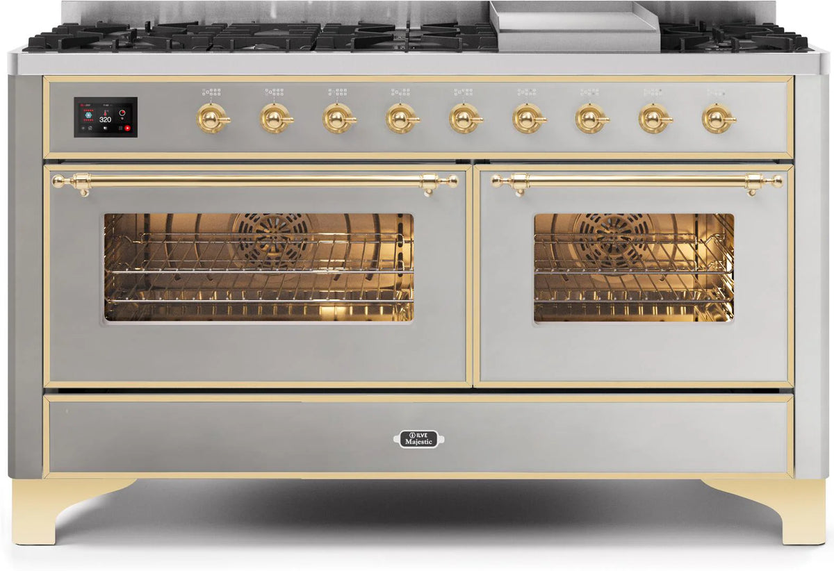 60 Dual Fuel Propane Gas Range Stainless Steel E254