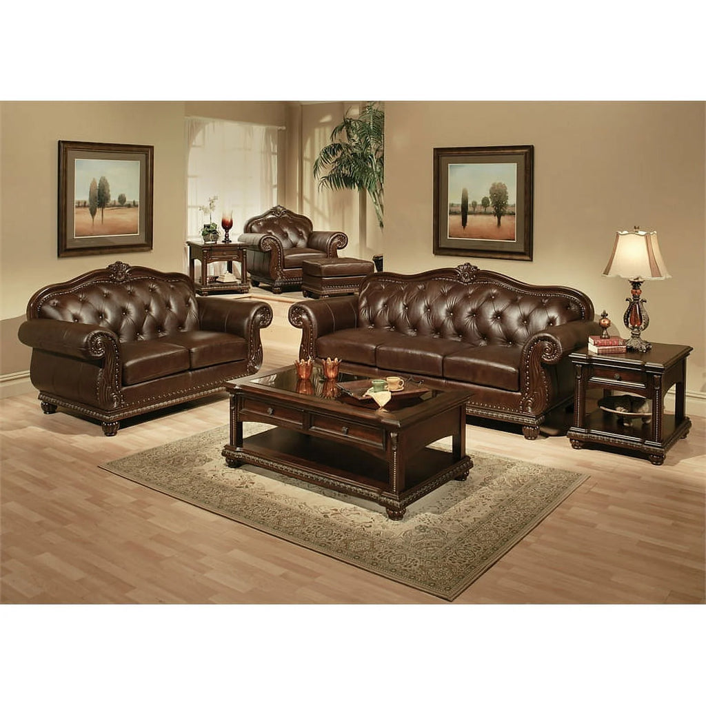 2-Piece Rectangular End Table Set in Cherry W82753