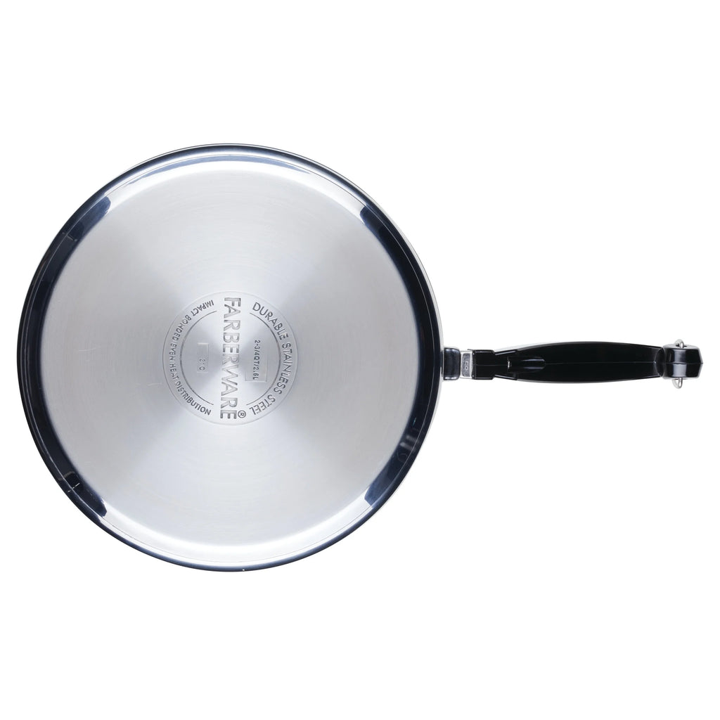 2.75 Quart Stainless Steel Saute Pan with Lid T472