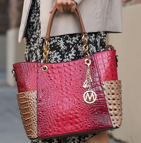 Tote Bag Set with Wallet Vegan Leather H731