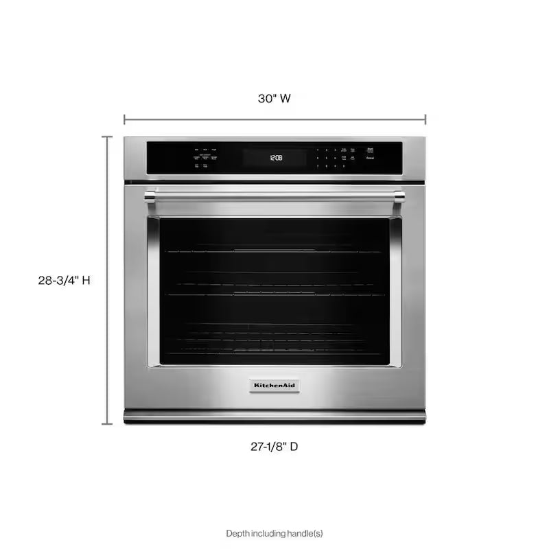 30 in. Electric Wall Oven with Convection in Stainless Steel K364866
