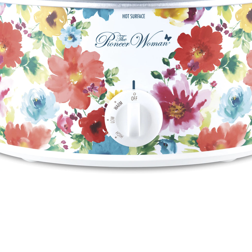 Portable 6 Quart Slow Cooker with Removable Crock X243409