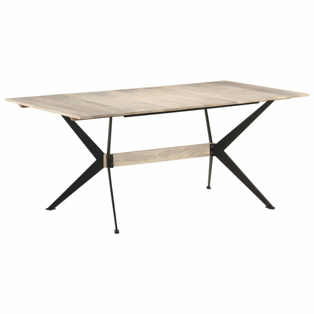 70.9"x35.4"x29.9" Solid Mango Wood Dining Table O82185
