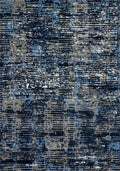 Dark Blue Grey 7'7 x 10'6 Rug B193