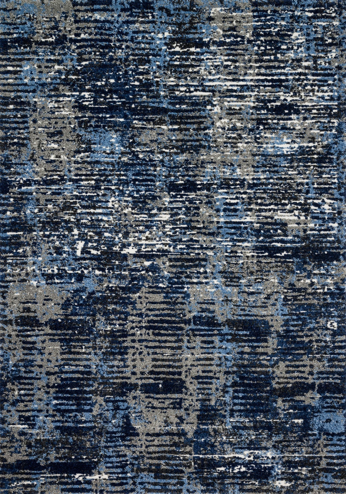 Dark Blue Grey 7'7 x 10'6 Rug B193