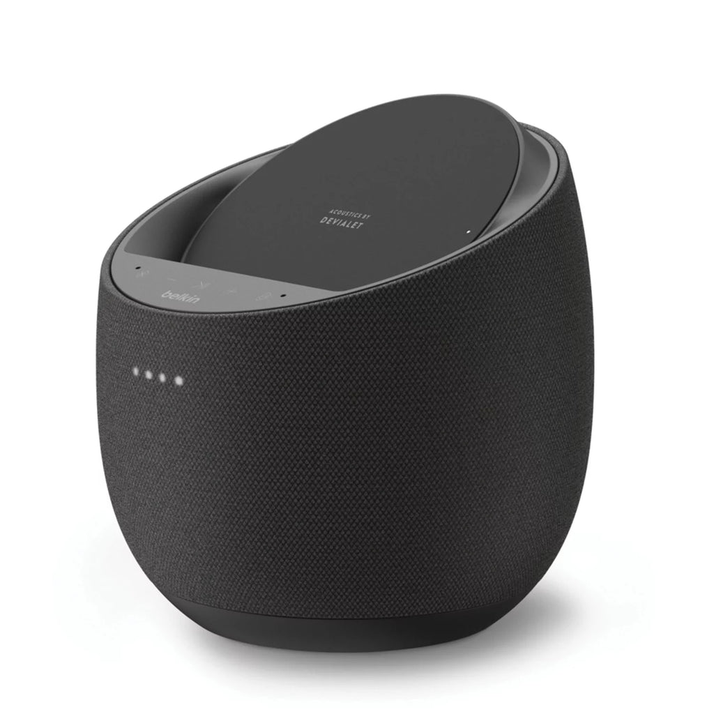 Portable Bluetooth Speaker with Wireless Phone Charger, Black R89139