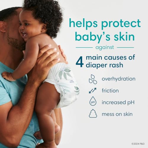 Size 5 Hypoallergenic Disposable Baby Diapers J1915