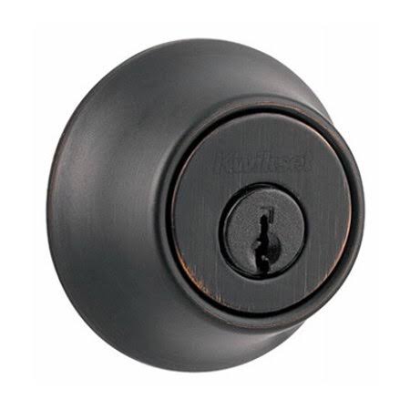Double Cylinder Deadbolt Venetian Bronze Case of 3 S208928