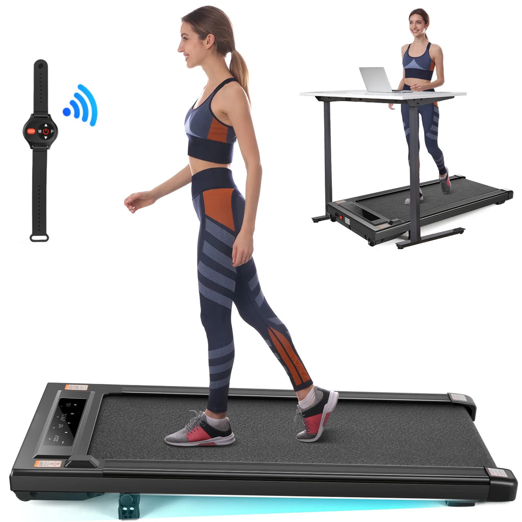 2.5HP Walking Pad Under Desk Treadmill with Remote Control R60883