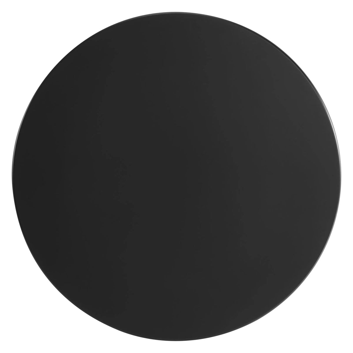 Black Round Wood Dining Table Z7344