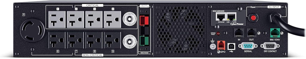 3000VA/3000W 9 Outlets 2U Rack/Tower UPS System F4837